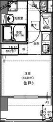 メイクス博多石城の物件間取画像